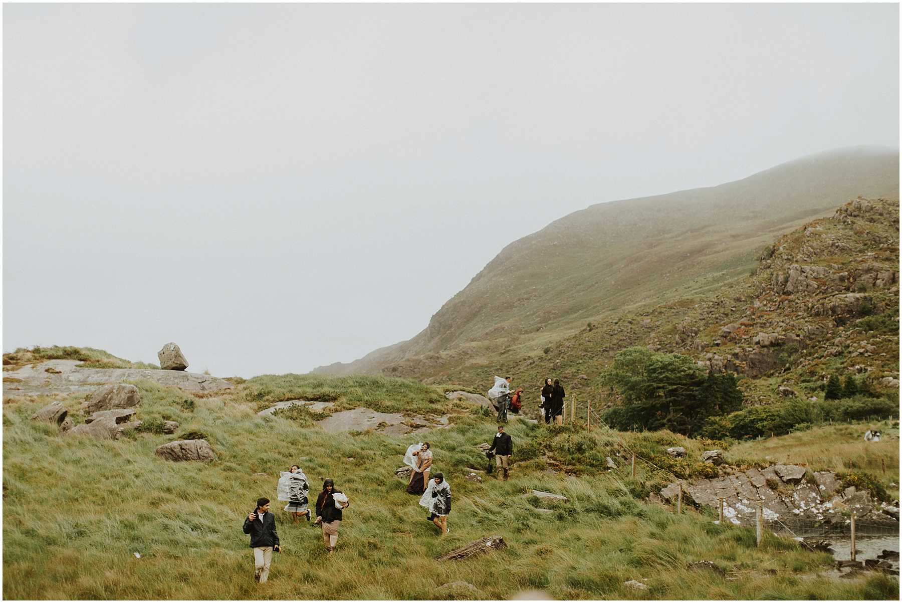 Intimate Wedding at the Gap of Dunloe in Ireland