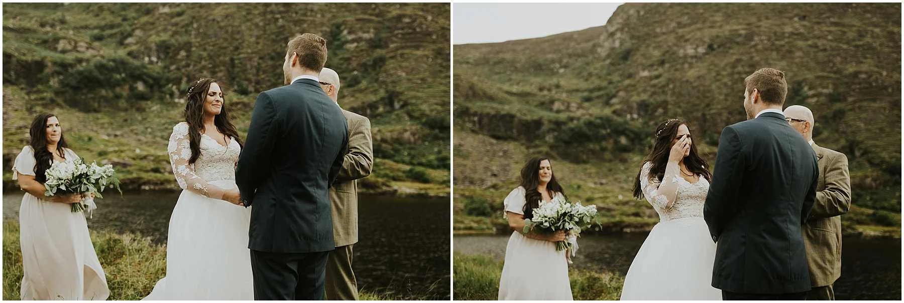 Intimate Wedding at the Gap of Dunloe in Ireland