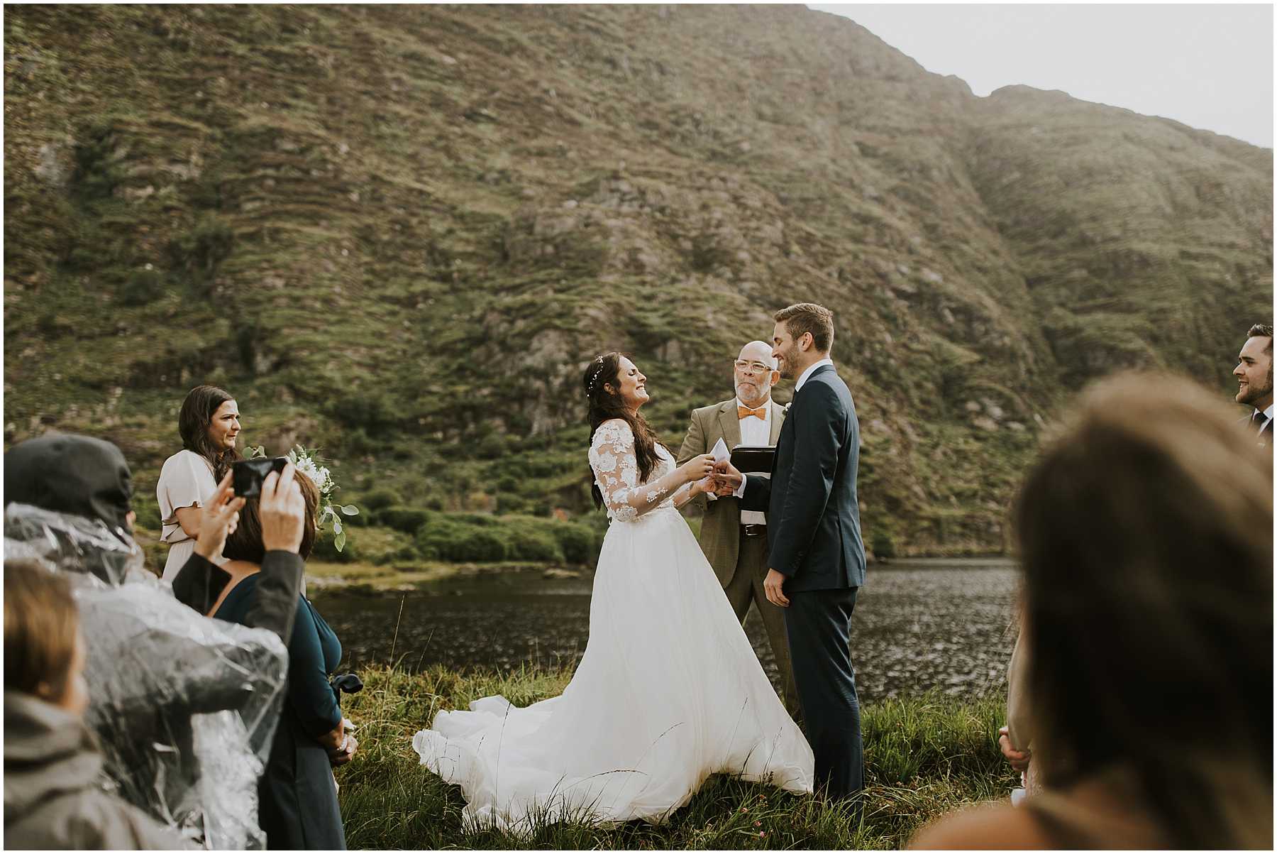 Intimate Wedding at the Gap of Dunloe in Ireland