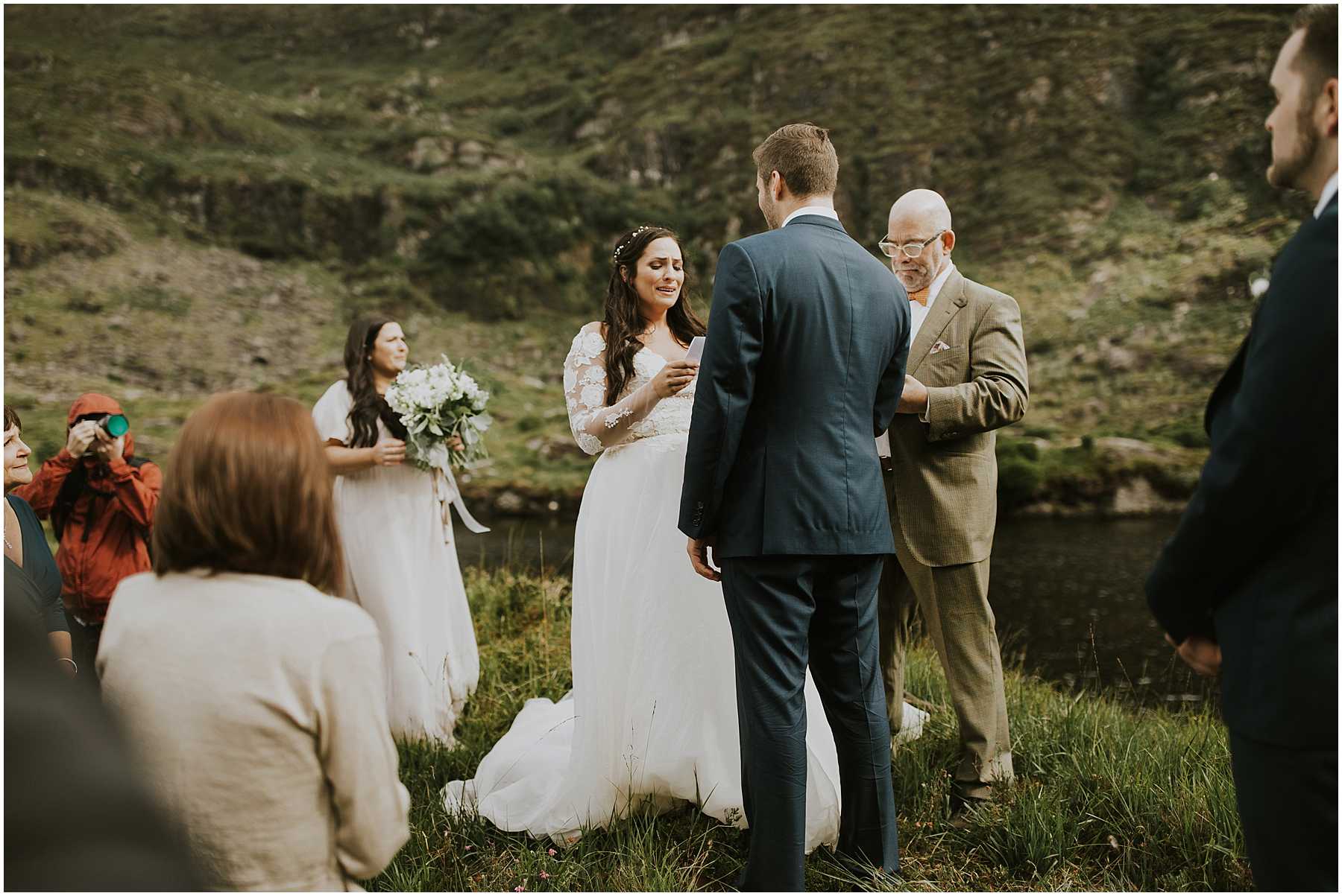 Intimate Wedding at the Gap of Dunloe in Ireland