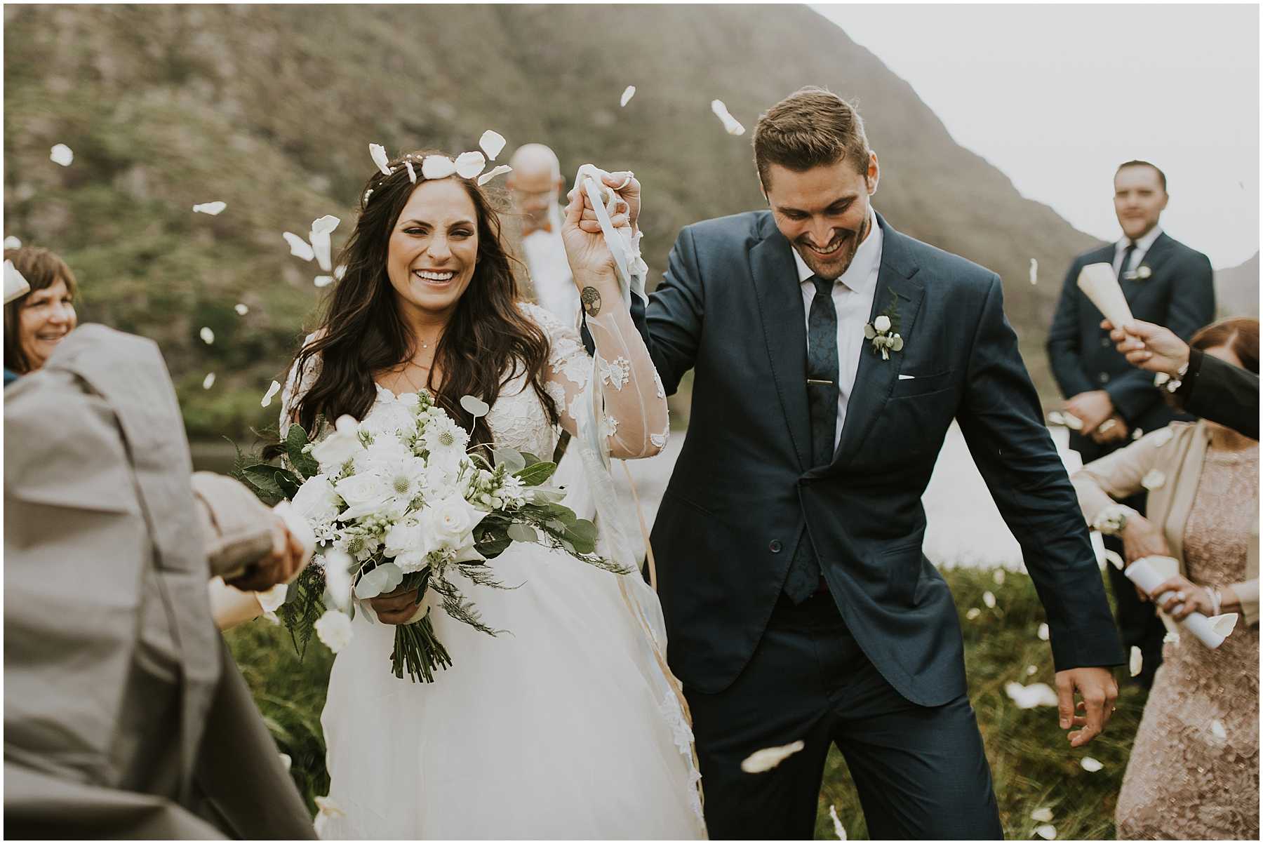 Intimate Wedding at the Gap of Dunloe in Ireland