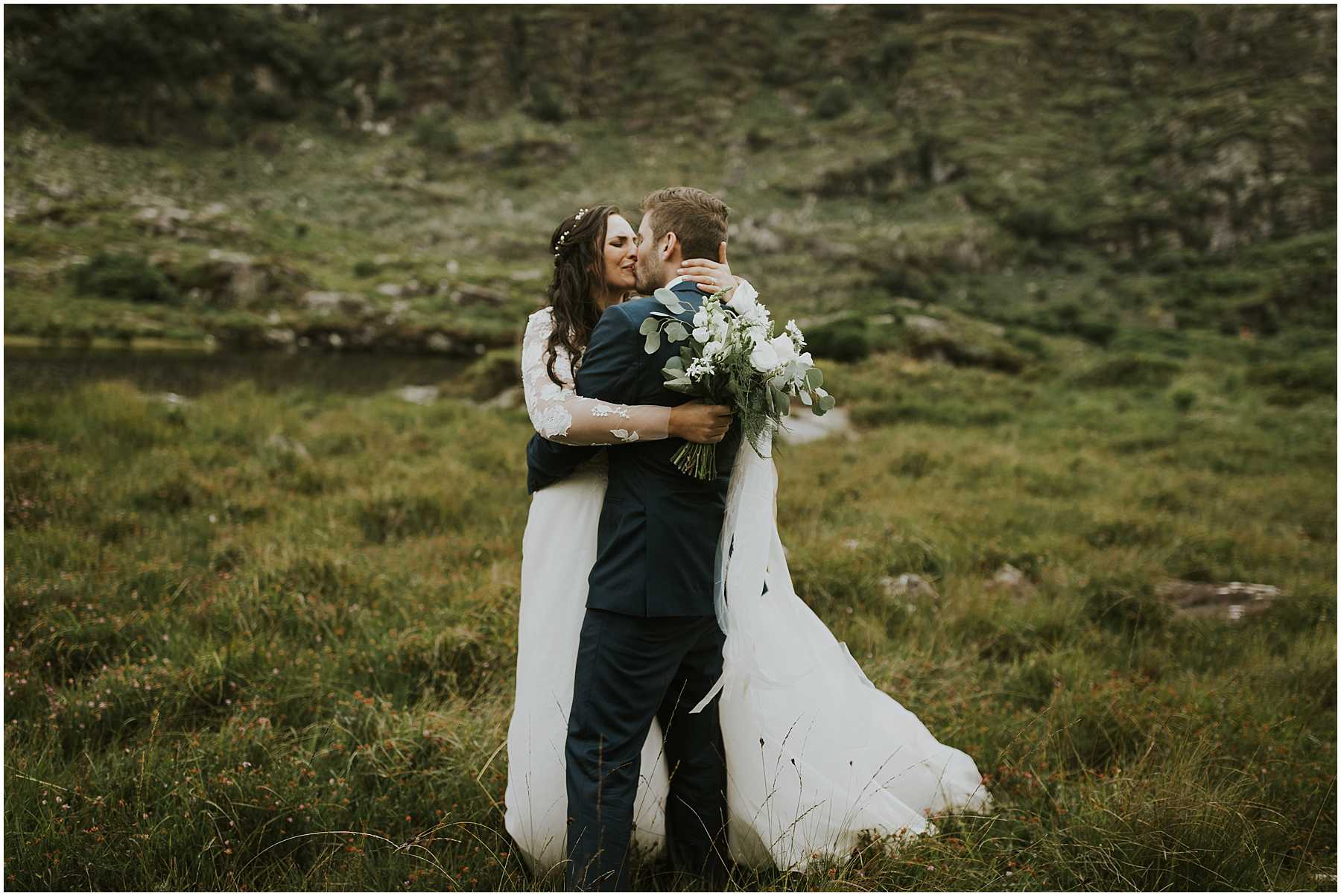 Intimate Wedding at the Gap of Dunloe in Ireland