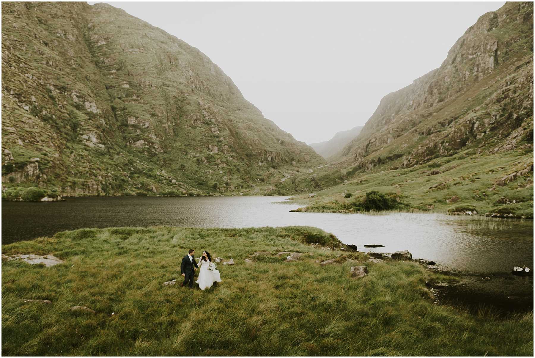 Intimate Wedding at the Gap of Dunloe in Ireland