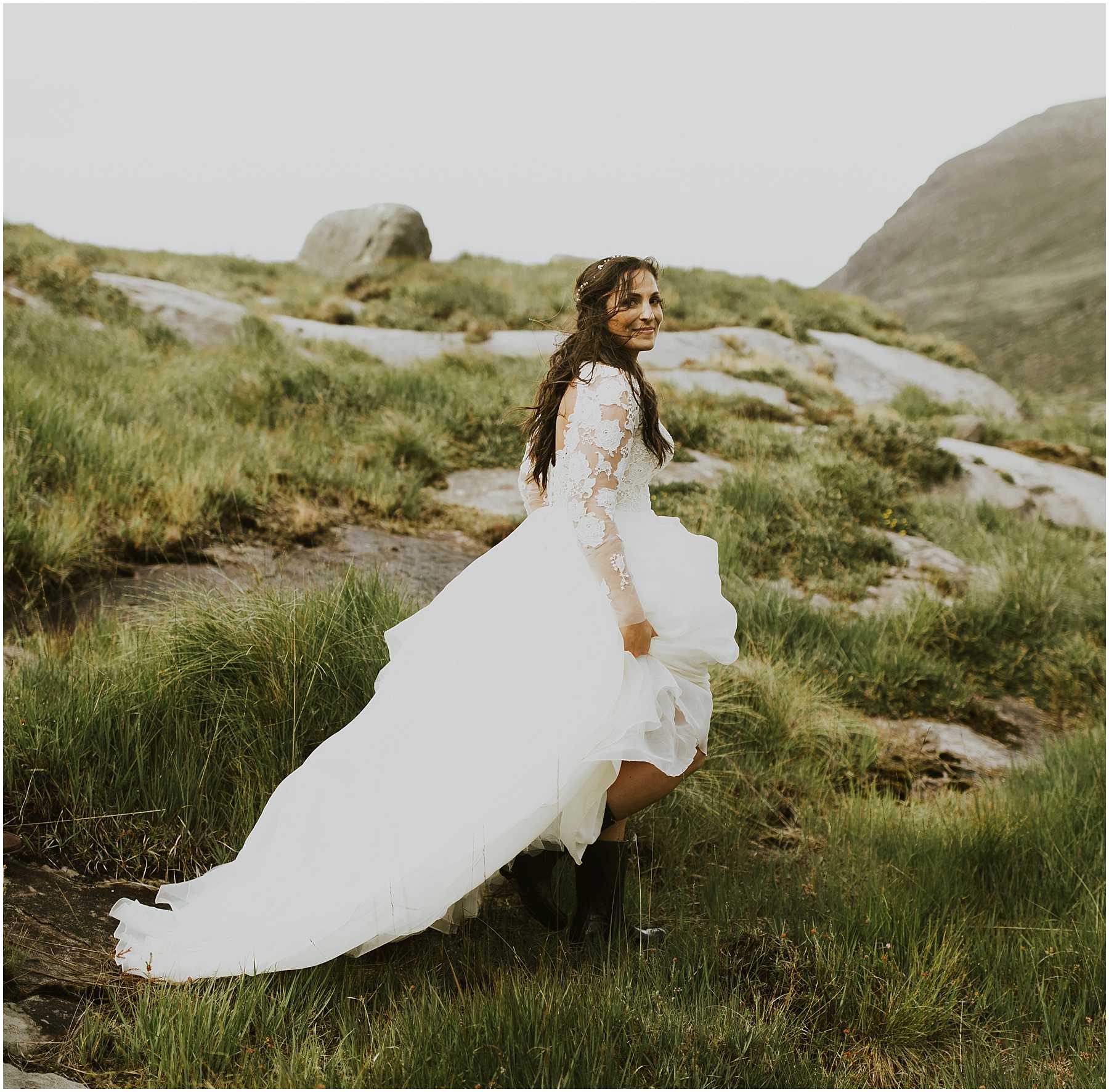 Intimate Wedding at the Gap of Dunloe in Ireland