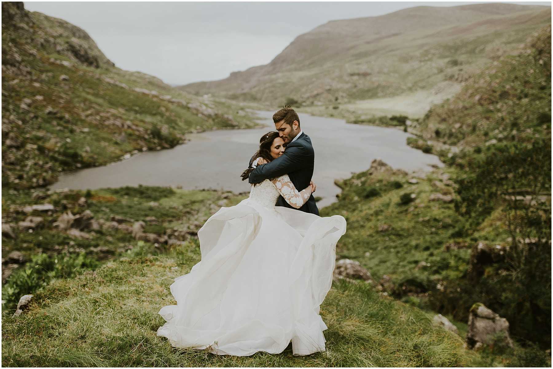 Intimate Wedding at the Gap of Dunloe in Ireland