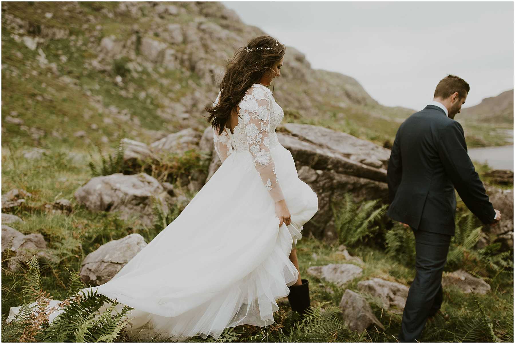 Intimate Wedding at the Gap of Dunloe in Ireland