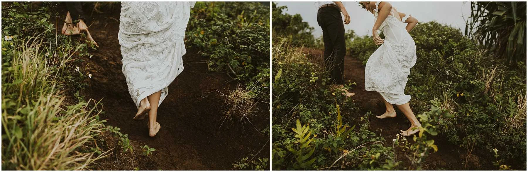 Oahu Hawaii Adventure Hiking Elopement