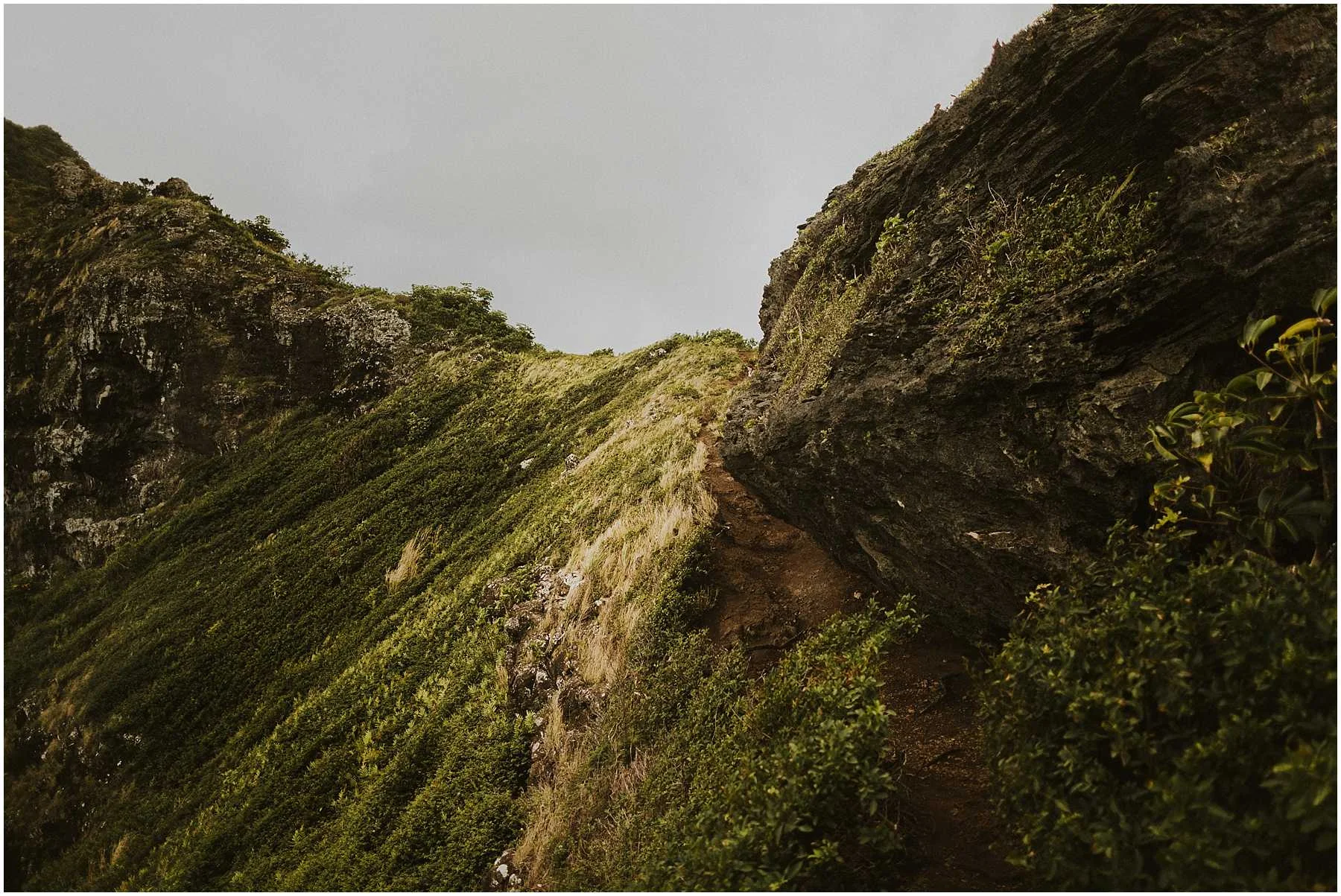 Oahu Hawaii Adventure Hiking Elopement