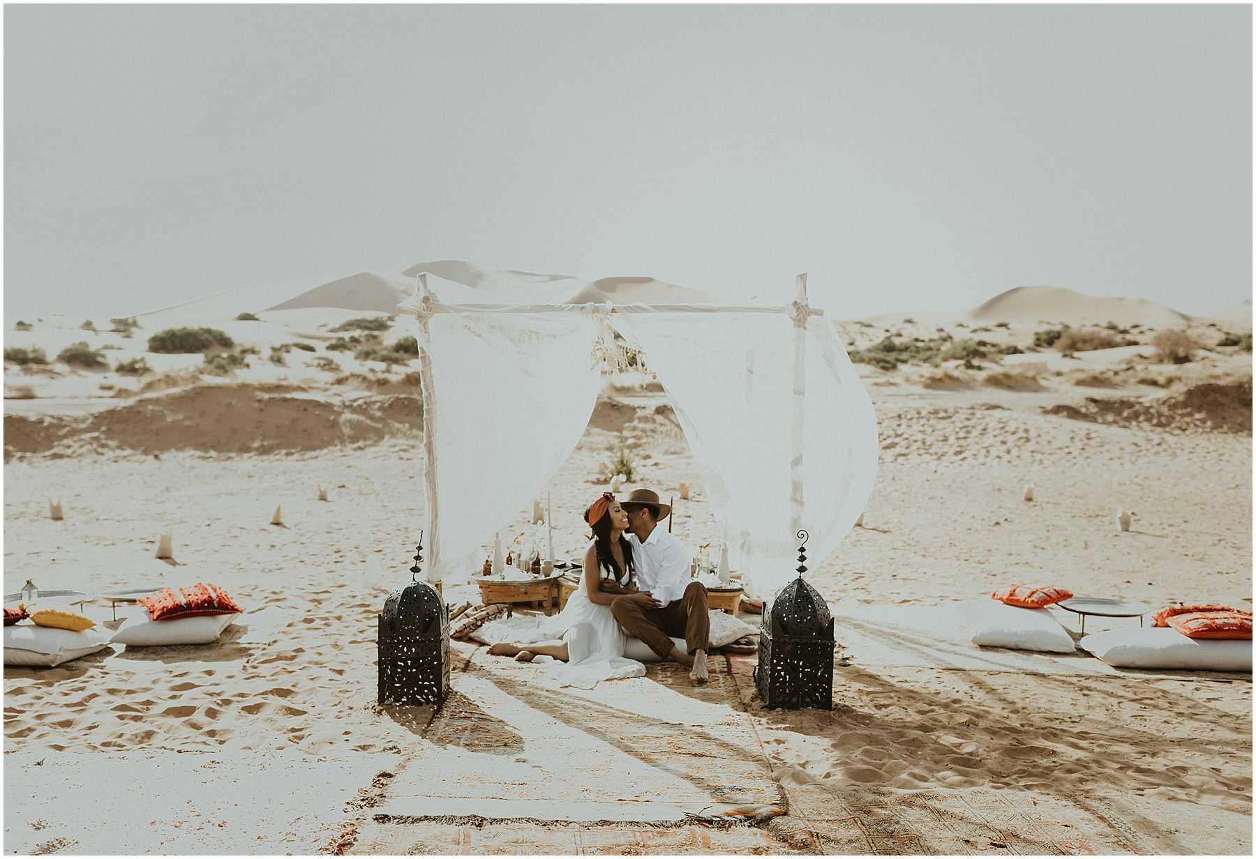 A Sahara Desert Elopement in Morocco