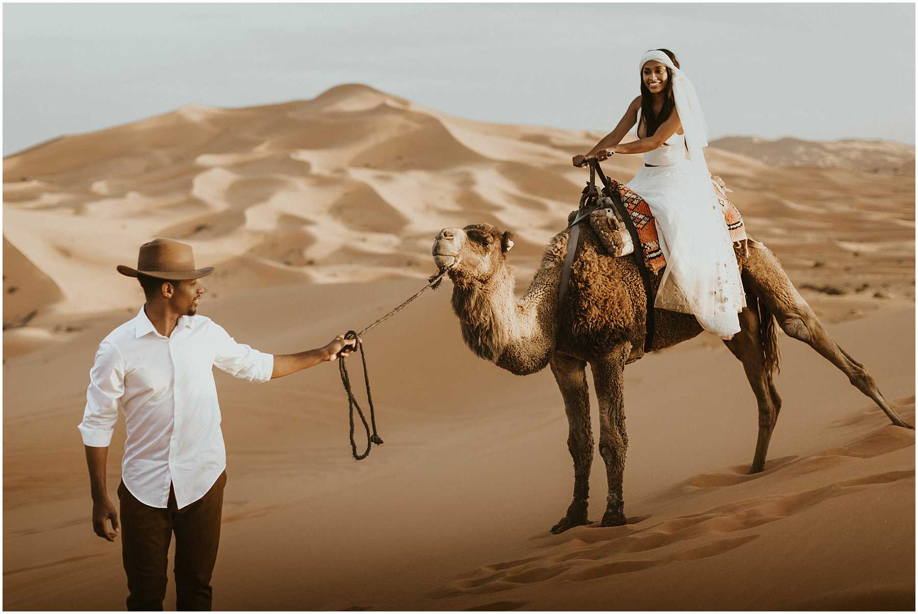 A Sahara Desert Elopement in Morocco
