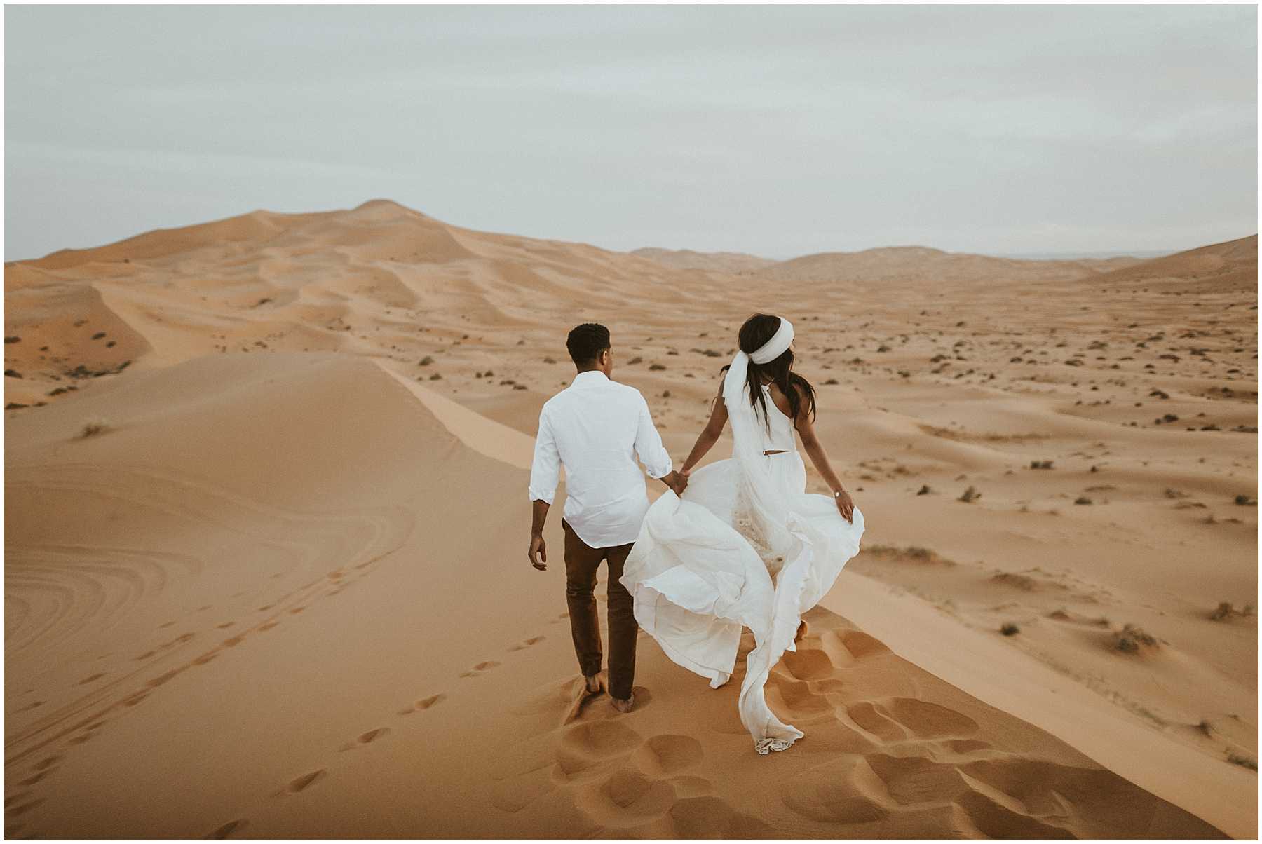 A Sahara Desert Elopement in Morocco