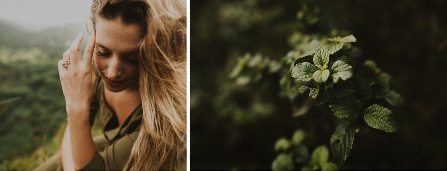 Hawaii Engagement Session in the Mountains of Oahu