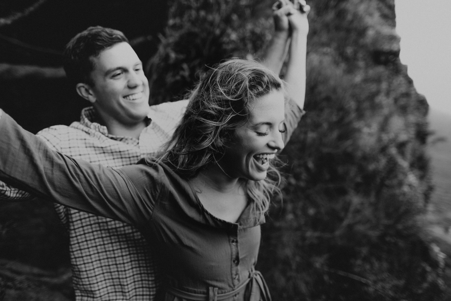 Hawaii Engagement Session in the Mountains of Oahu