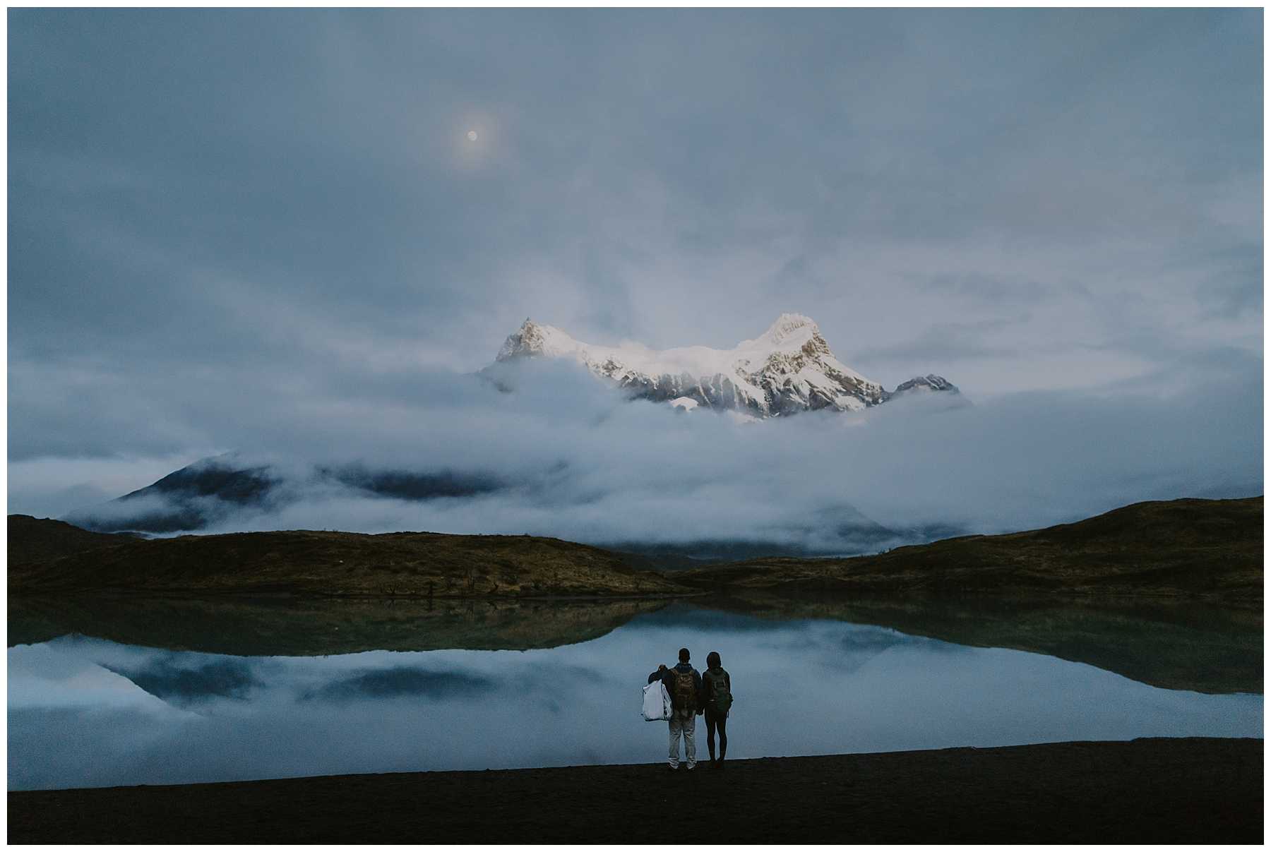 Sunrise Adventure Elopement in Patagonia, Chile