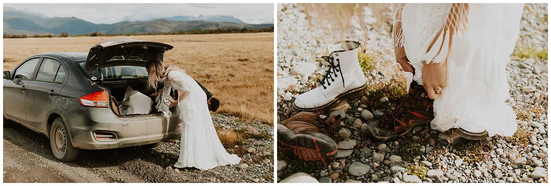 Sunrise Adventure Elopement in Patagonia, Chile