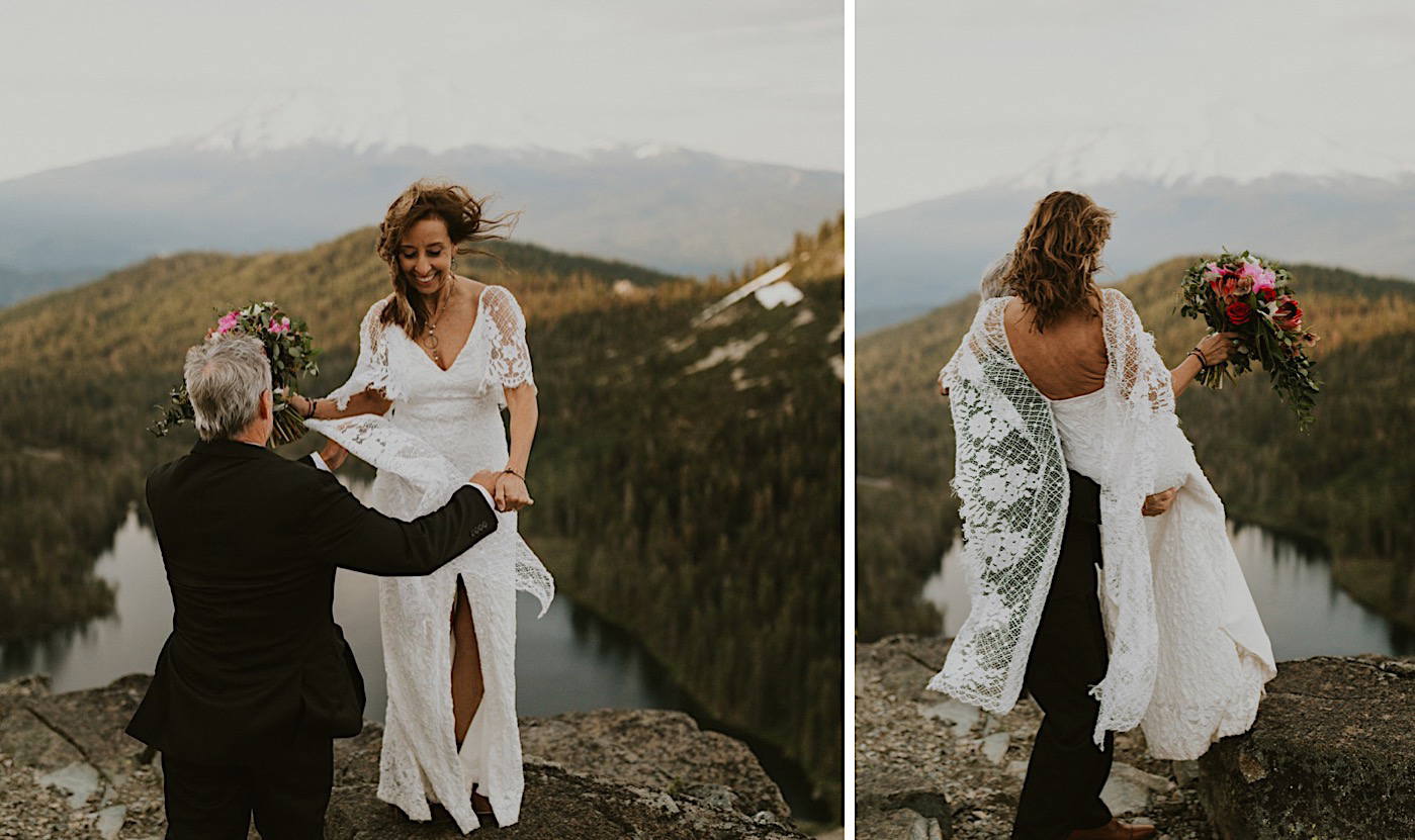 Mt Shasta California Adventure Elopement