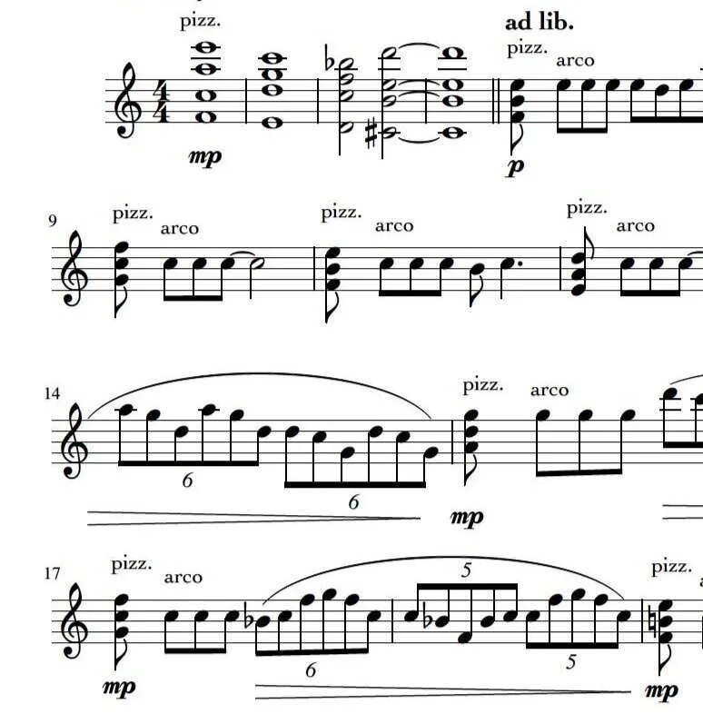 Joe Hisaishi One Summer's Day arranged for Solo Violin
