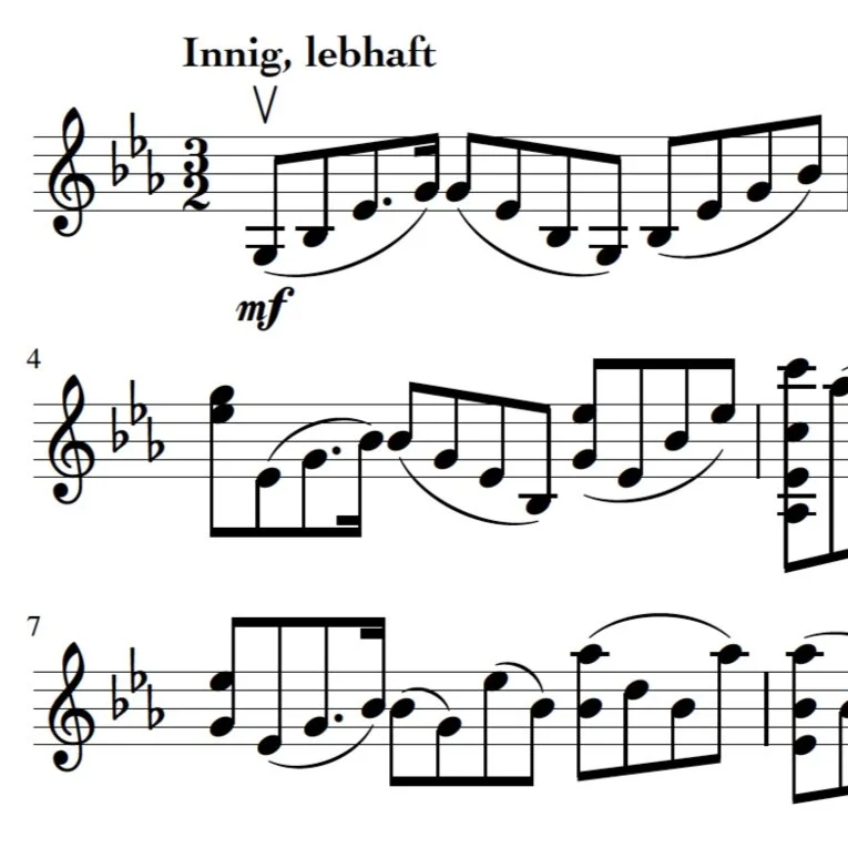 Schumann: Widmung