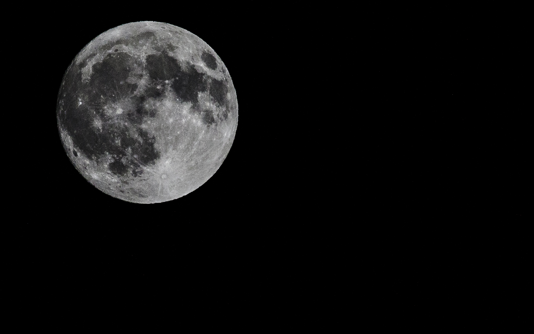 Full Moon -- My Back Yard -- San Jose, California