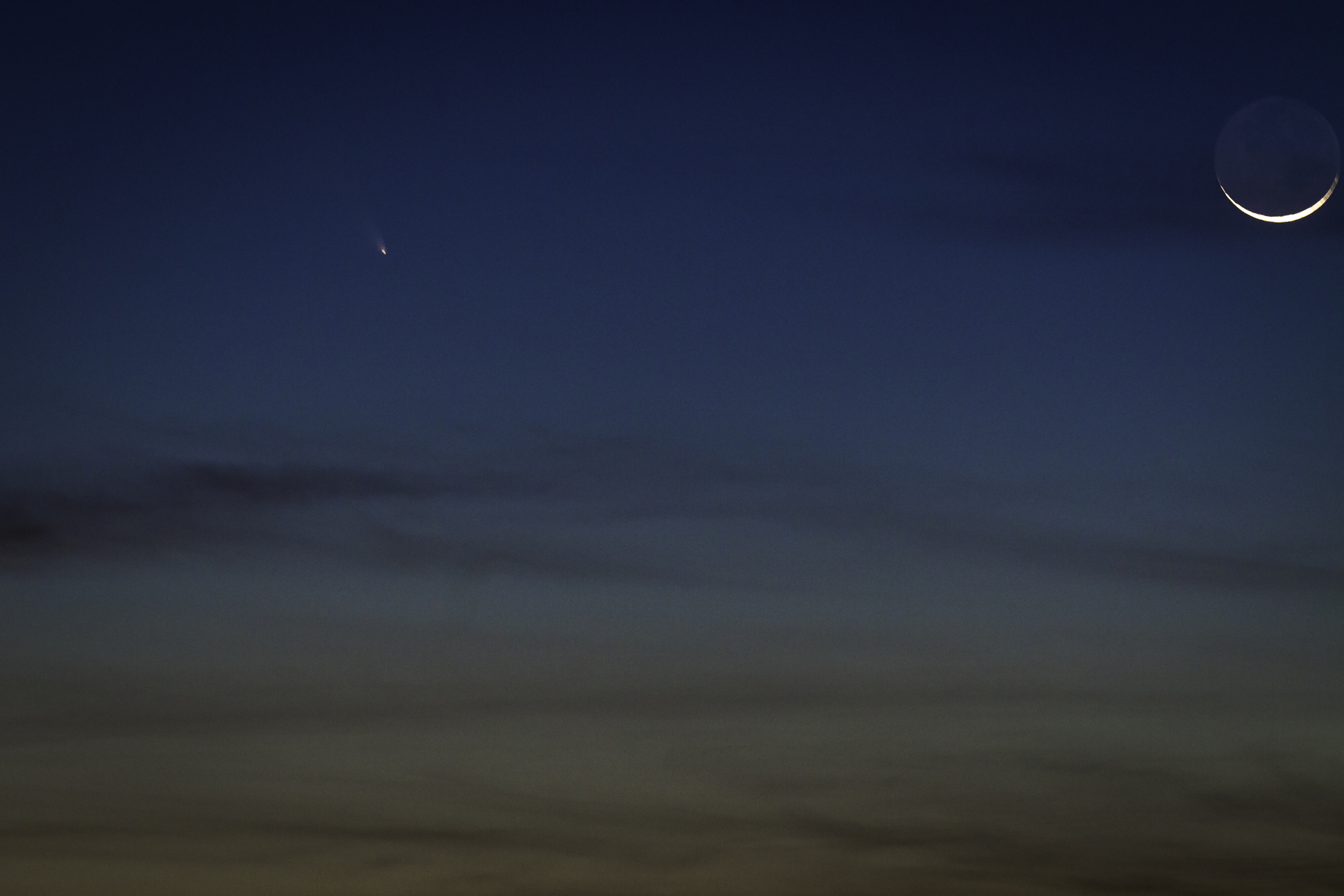 Comet Pan_Starrs -- Summit Road, Santa Cruz Mountains, California