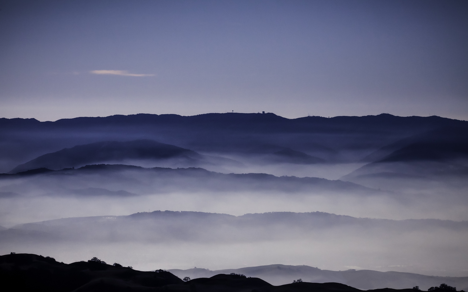 Silicon Valley From Mt. Hamilton