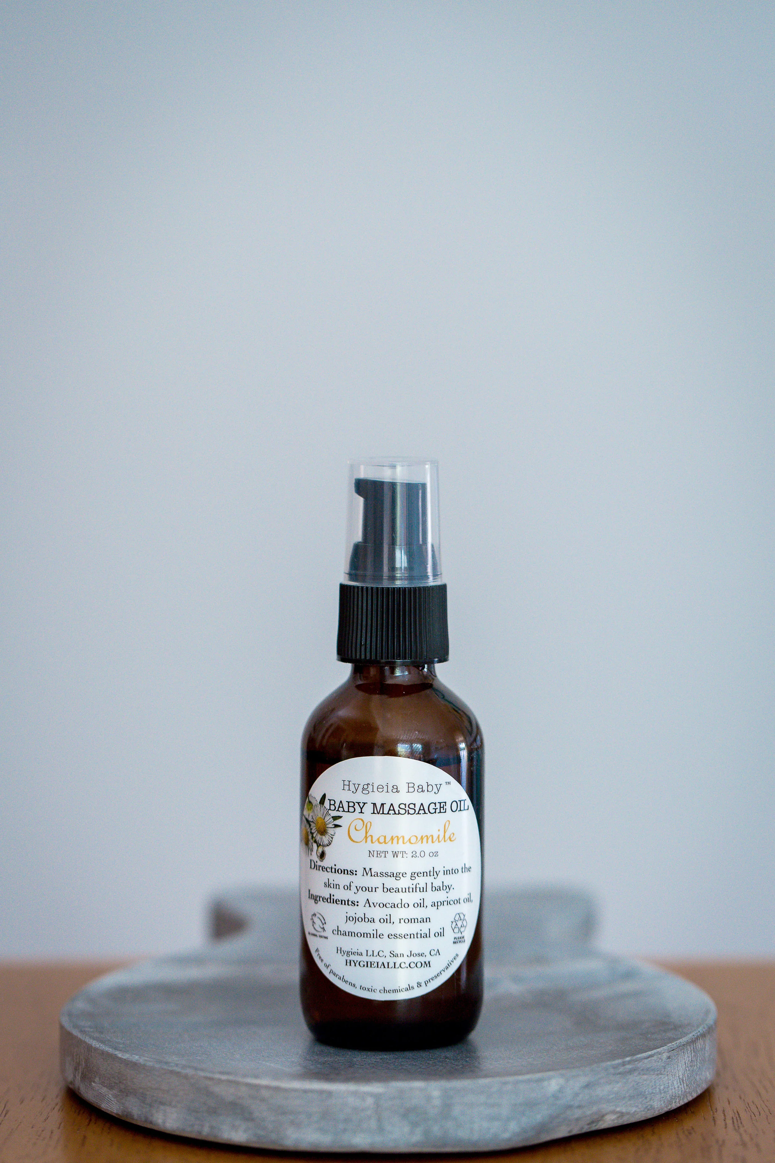 chamomile oil for baby massage