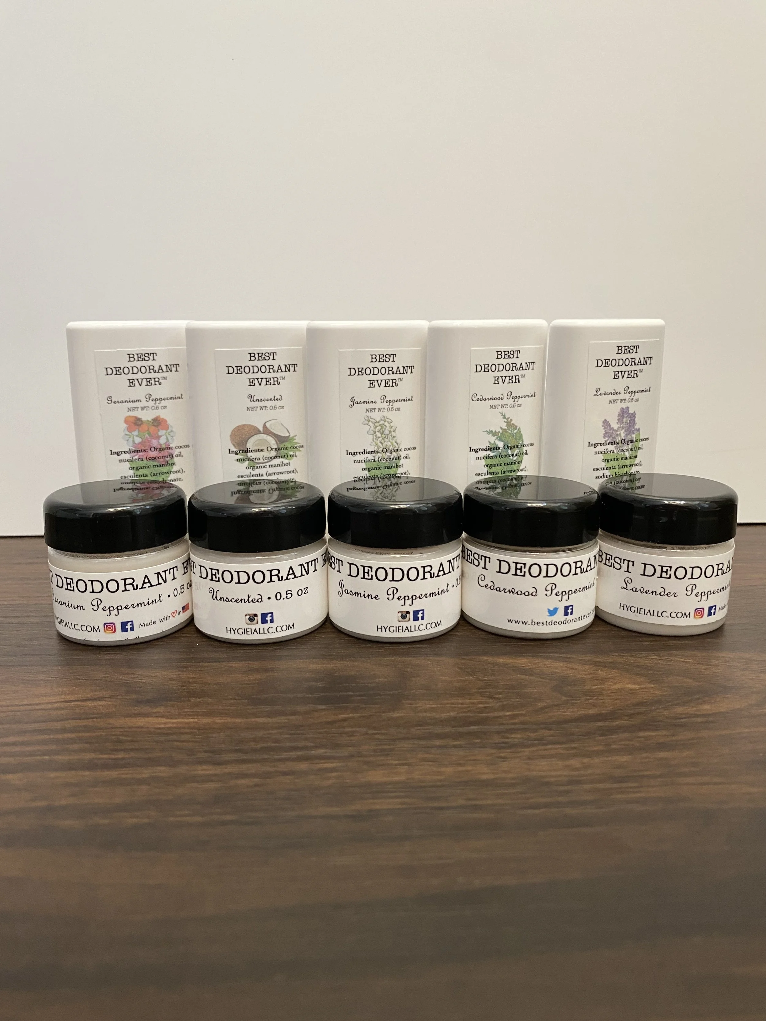 Travel/Sample Deodorant Pack