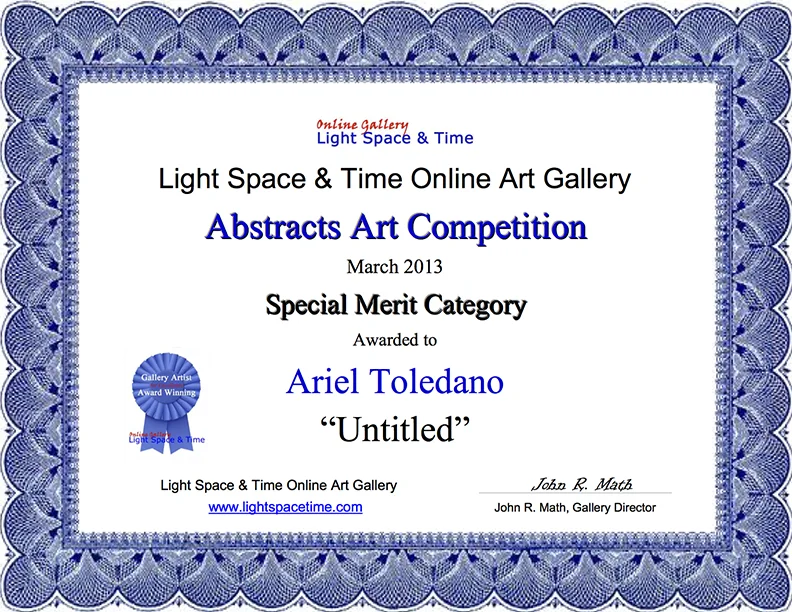 SM - Ariel Toledano - ABSTRACTS 2013 AWARD.jpg