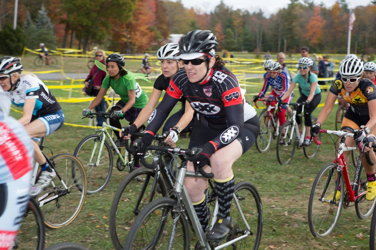game face at Minuteman Cx