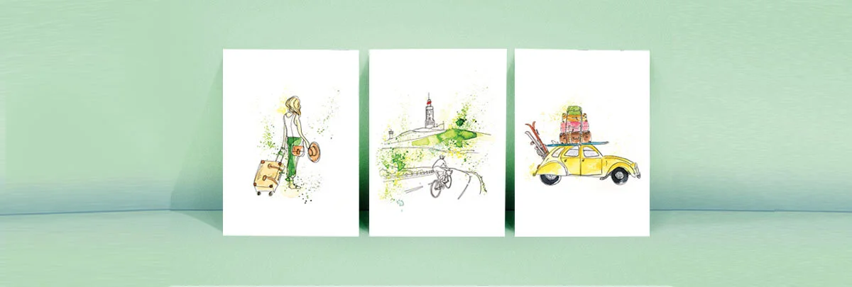 Provence postcards
