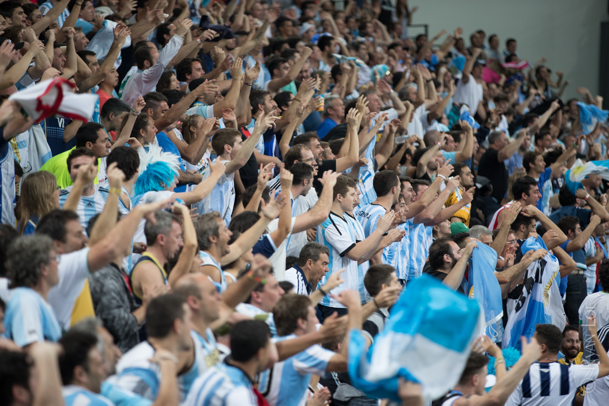 Argentinian Cheering Section