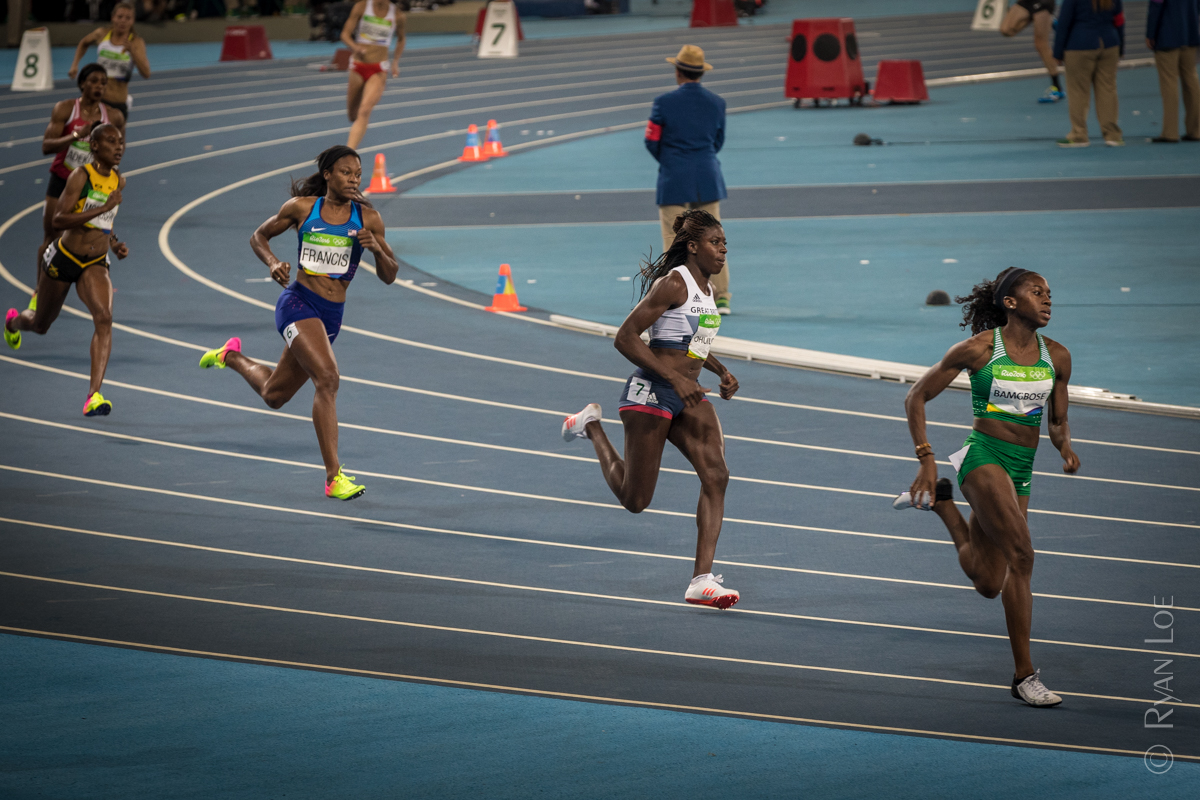 Women's 400M SemiFinal 1