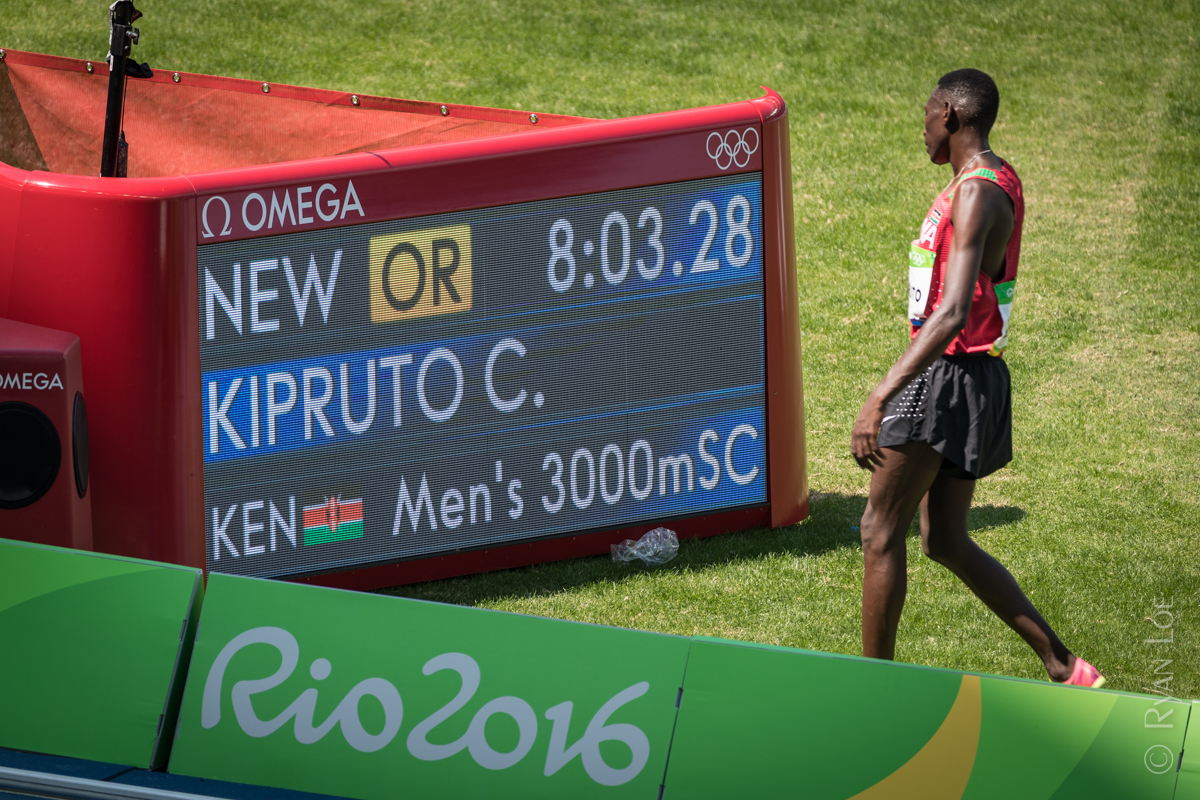 Steeplechase Gold Medalist