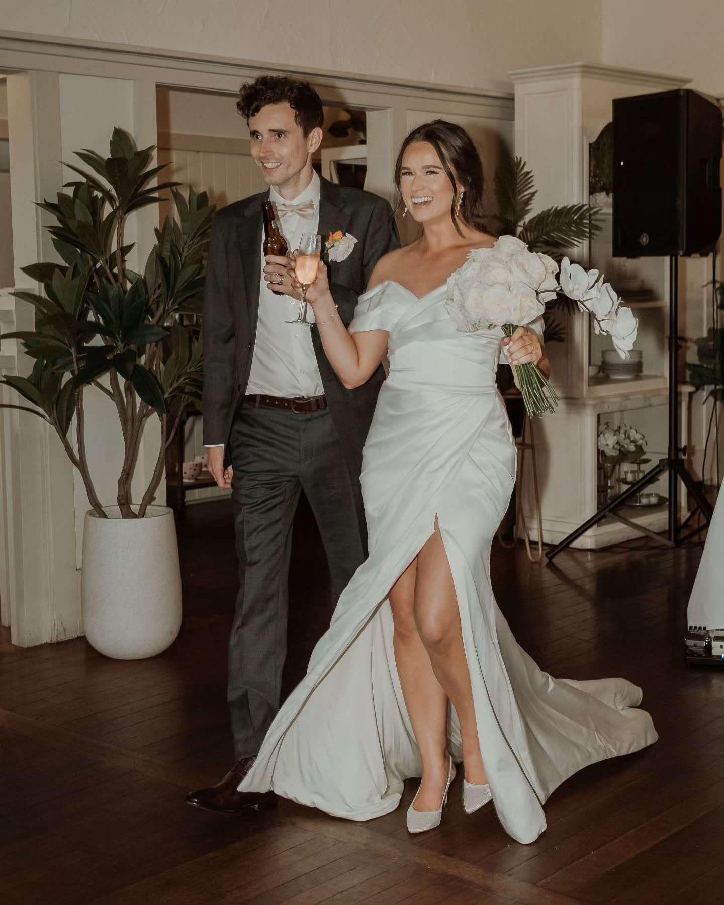 . 
We have the most beautiful couples &hearts;️ Congratulations Adam &amp; Bec 🎉 More from this beautiful wedding soon.

📸 @bellaweddings_
🎥 @beminefilms
💒 @manlylifechurch
🍾 @burntorange.mosman
💐 @a.budding.romance
👰&zwj;♂ @luvbridal
@rachelr