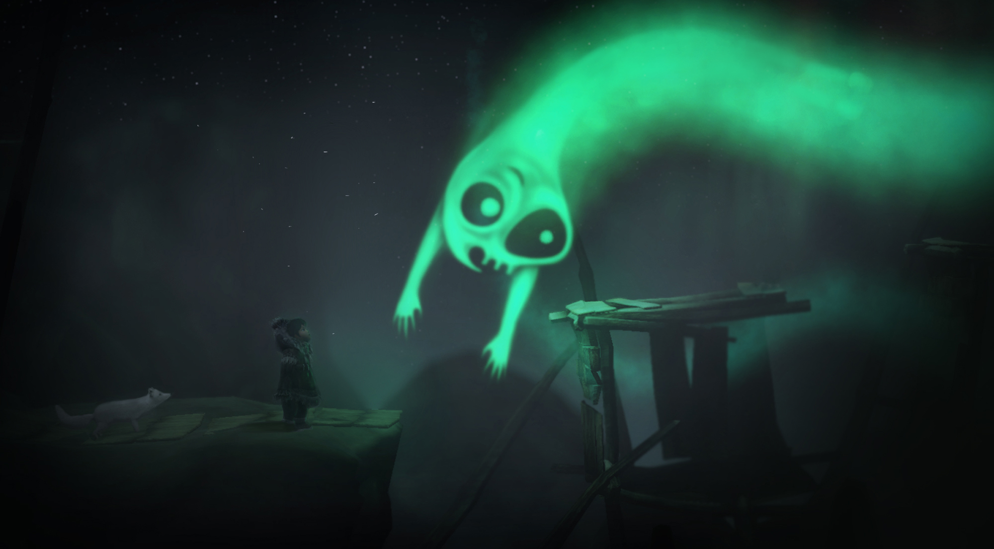 Watch out for the Northern Lights, not all spirits are friendly!
