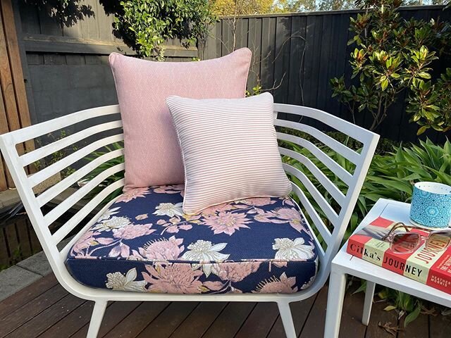 The perfect spot to soak up some autumn sun. Luxurious outdoor woven fabrics designed in Australia to withstand our harsh conditions.