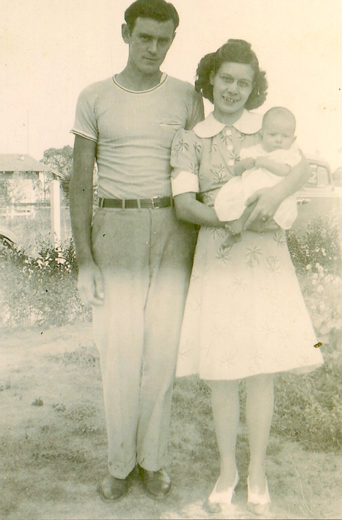 Harry, Vickie, and Peggy Buerer