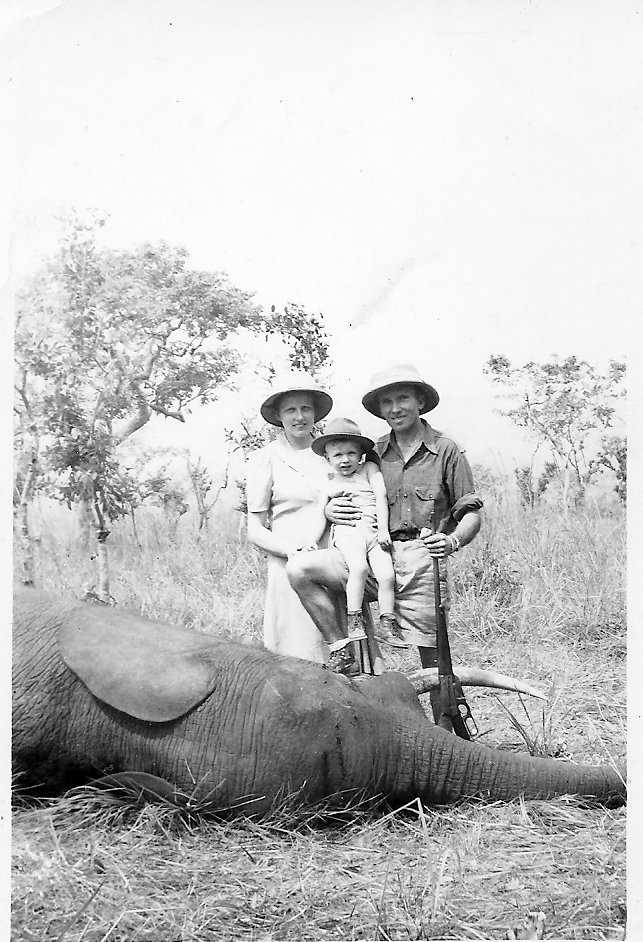 I found this picture in my grandmother's things. On the back it states "Anonymous Congo Missionaries (not related)." I found the picture so compelling I had to include it.