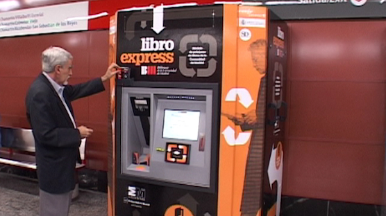 Now Boarding on Platform One: Madrid’s Library Lending Machine