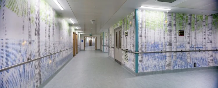 Health, Happiness and the Hospital Hallway: An Interactive LED Installation