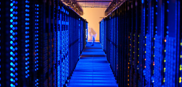 Amazon's AWS data center - Amazon Web Services