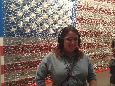 The author's "portrait" wearing Google Glass