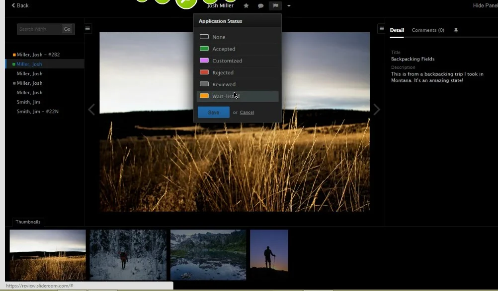 Slideroom: Full of Features, High Price