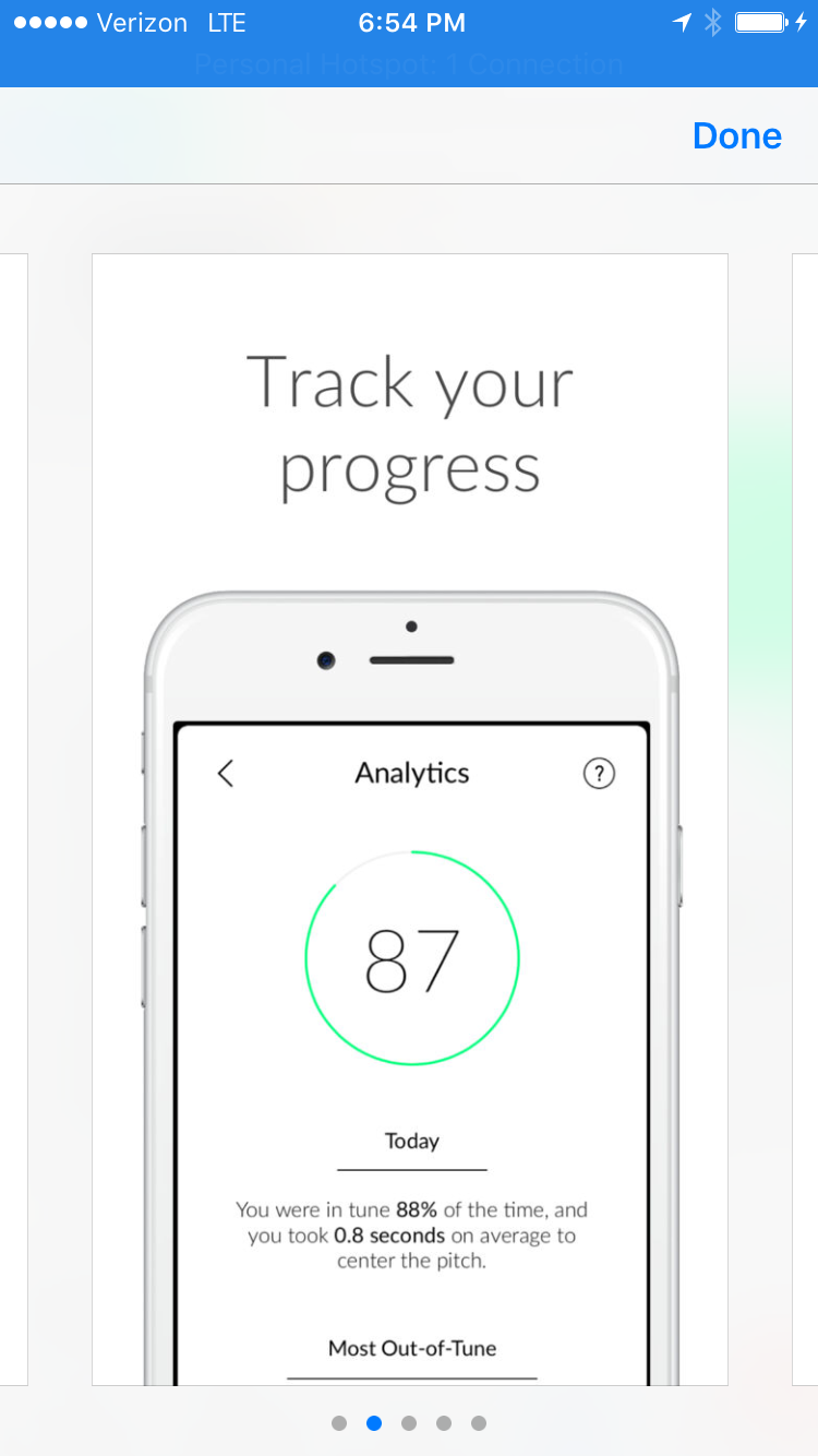 Pitch App Screenshot from Apple Store