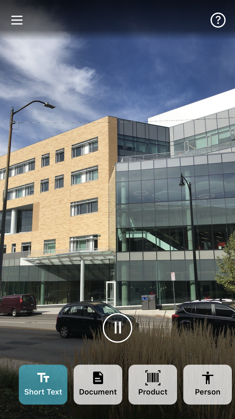 Seeing AI: An Audible Experience of the Visual World