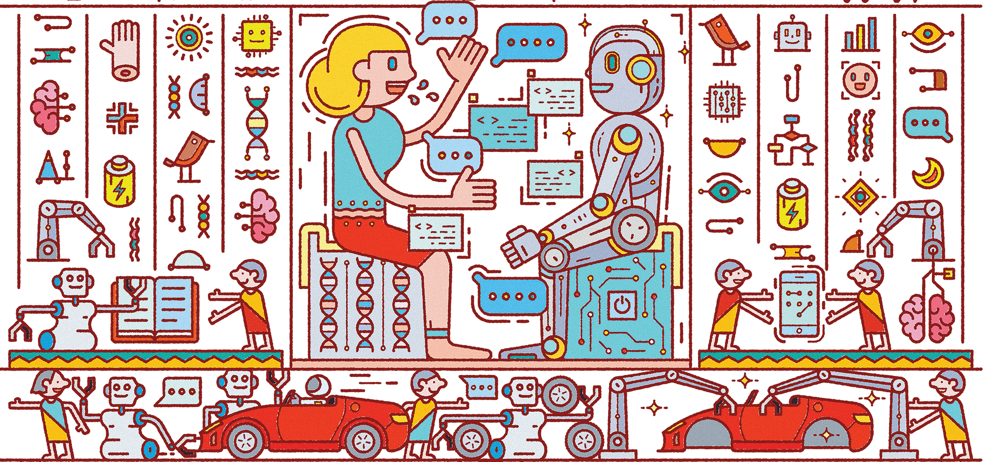 Daugherty, H. James WilsonPaul R. "How Humans and AI Are Working Together in 1,500 Companies." Harvard Business Review . July 24, 2018. Accessed April 02, 2019. https://hbr.org/2018/07/collaborative-intelligence-humans-and-ai-are-joining-forces.