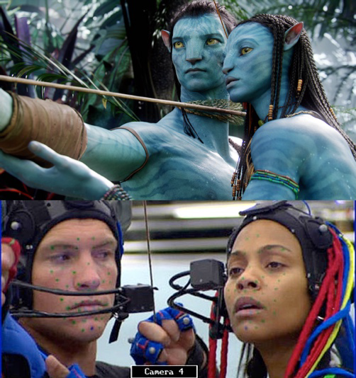 Image 1: Facial and motion capture in  Avatar . Source:  ComingSoon.net .