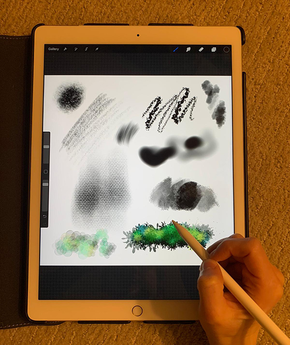 Artist Drawing Glove, Digital Art Glove Tablet iPad, Pa