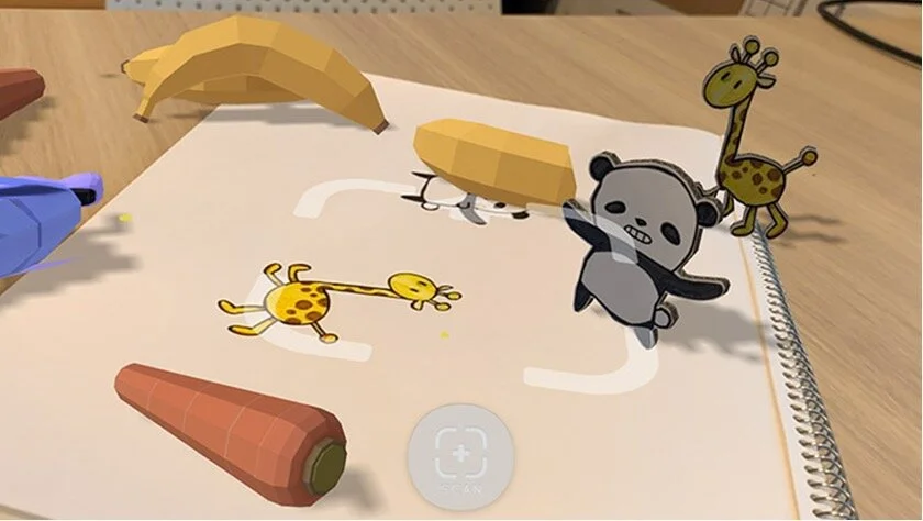 RakugakiAR: Bring Your Doodles to Life!