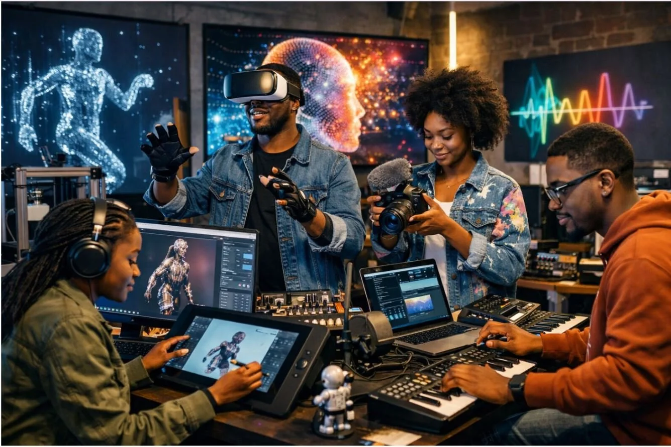 Byte-Sized Culture: Black American Artists Making Waves in Technology